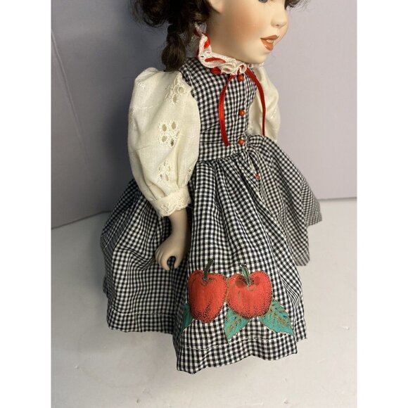Paradise Galleries Annie Musical Porcelain Doll Collectible 14" by Cindy Shafer - Picture 8 of 16